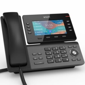 Telefono fisso IP D862 Nero Snom