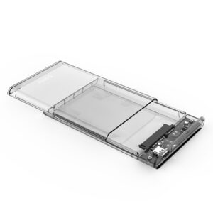 Box Esterno HDD Enclosure 2.5" SataIII Type-C - Trasparente 2139C3 Orico