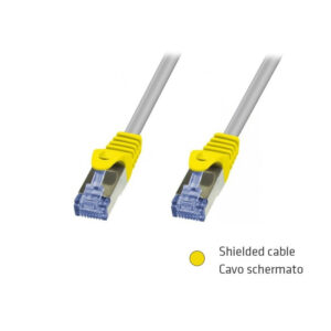 Cavo di rete schermato Cat.5 1mt ADJ