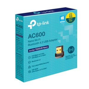 Nano adattatore USB Wi-Fi AC600 e Bluetooth 4.2 TP-Link