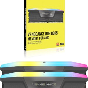 32GB (2x16GB) DDR5 6000MHz Vengeance RGB Corsair