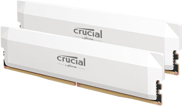 32Gb (2x16) DDR5 6000Mhz Pro White Crucial