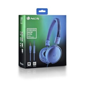 Auricolari con microfono, jack da 3,5 mm, blue, NGS