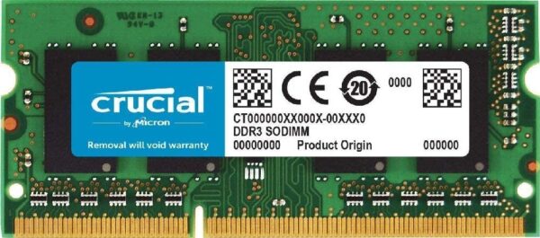 4Gb DDR3L 1600MHz Sodimm Crucial