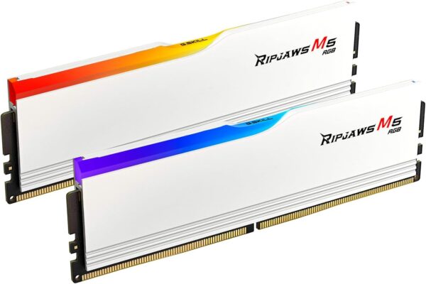 32Gb (2x16) DDR5 6400Mhz Ripjaws M5 White RGB G.Skill