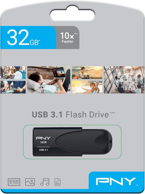 32Gb PenDrive USB3 Attaché 4 PNY