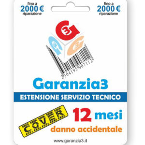 Garanzia COVER 1 anno massimale 2000€ - Garanzia3