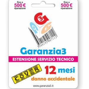 Garanzia COVER 1 anno massimale 500€ - Garanzia3