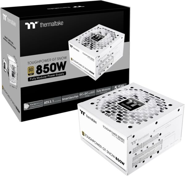 Toughpower GT Snow 850W 80+ gold ATX 3.1 Thermaltake