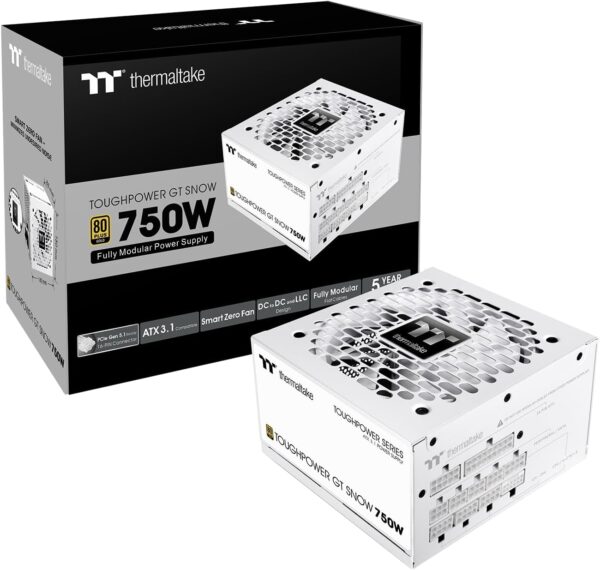 Toughpower GT Snow 750W 80+ gold ATX 3.1 Thermaltake