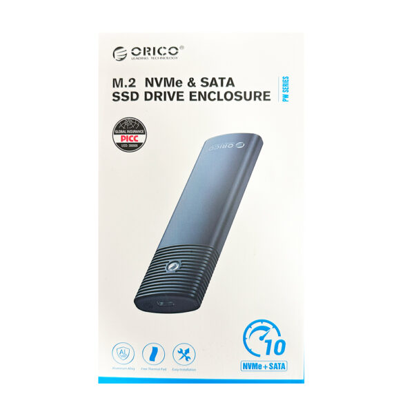 Box vuoto per M.2 NVMe e Sata Orico