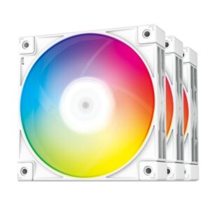Kit 3 ventole FC120 white RGB Deepcol