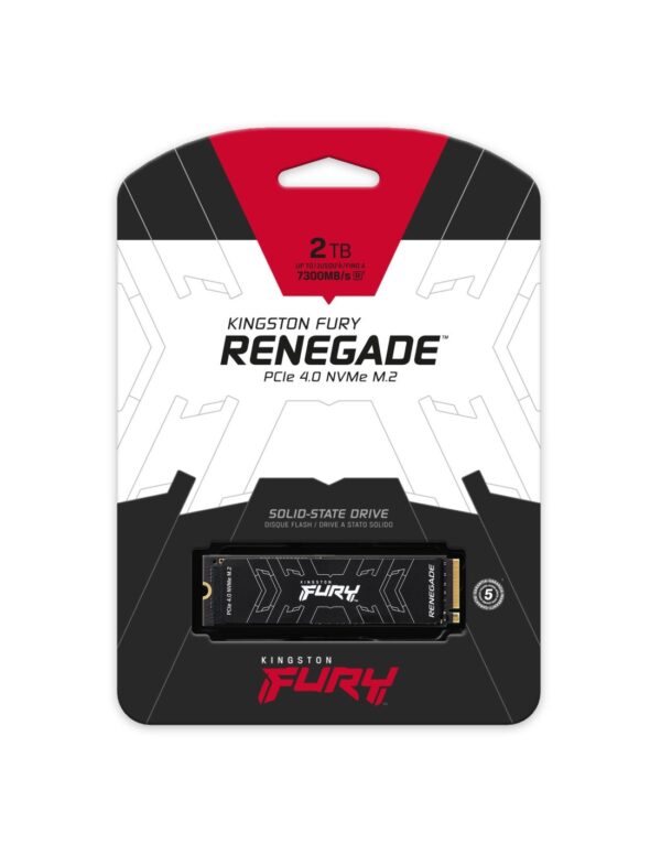2TB NVMe SSD Pcie 4.0 FURY Renegade Kingston