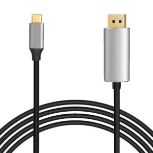 Adattatore da USB C a DisplayPort 1,8 m compatibile con Thunderbolt 3