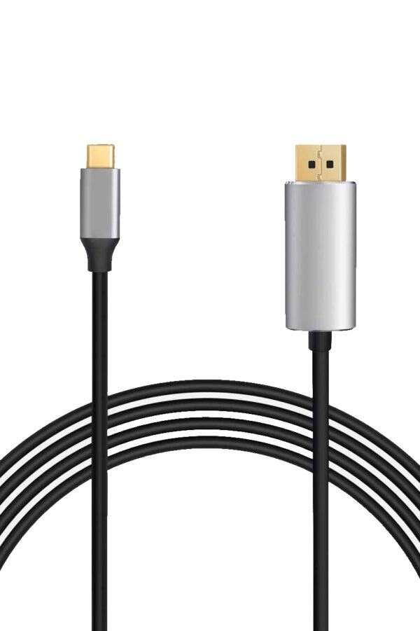 Adattatore da USB C a DisplayPort 1,8 m compatibile con Thunderbolt 3